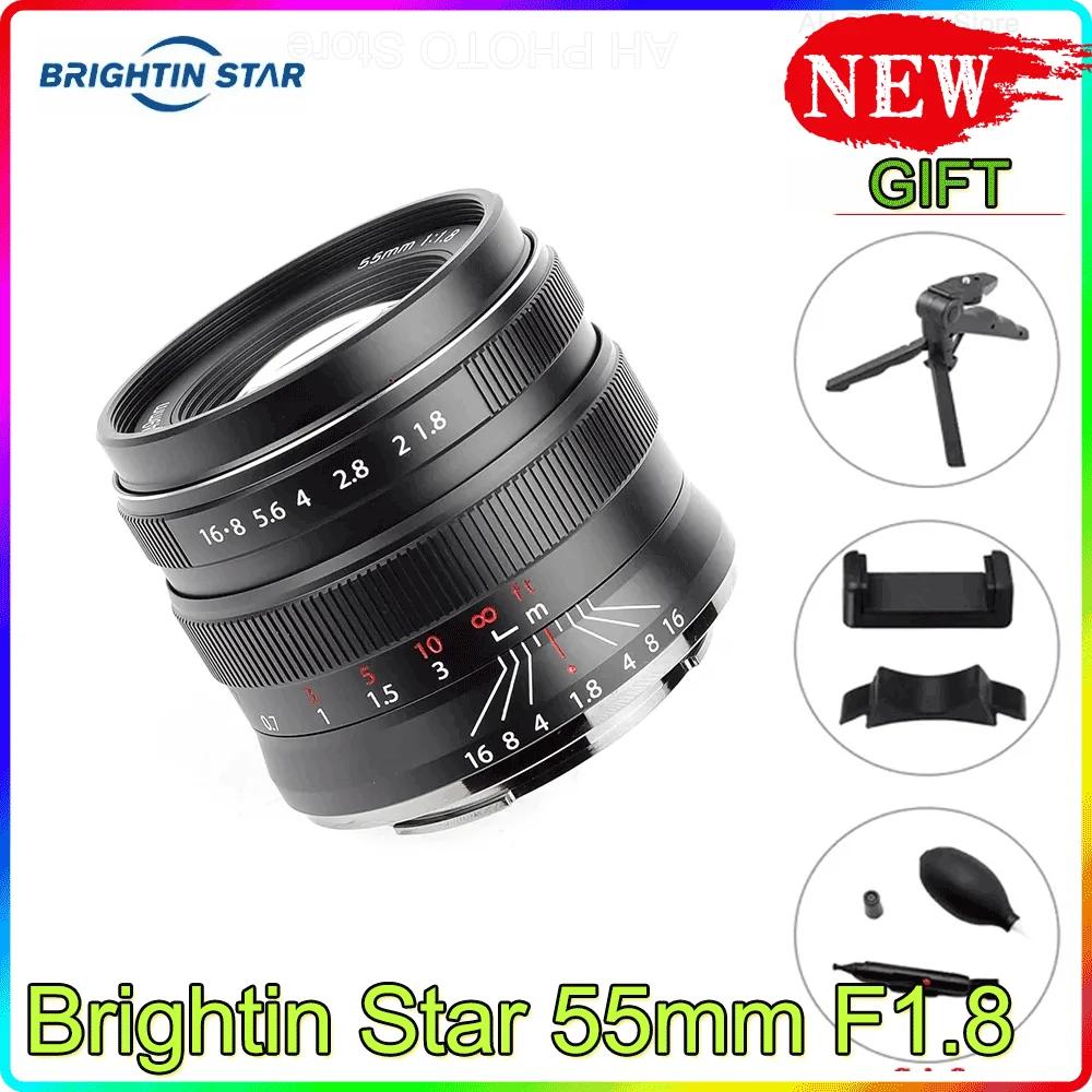 Brightin Star Ǯ  ī޶ ,    ̷ ī޶,  Z6 Z7 ĳ EOSR  A9 A7R3 A7M3, 55mm F1.8